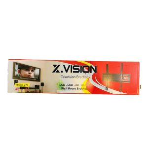 پایه دیواری تلویزیون ایکس ویژن مدل z70 متحرک مناسب تلویزیون های 43 تا 75 اینچ